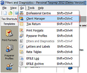 Export Tax Prep T2 Screenshot (Step 4)